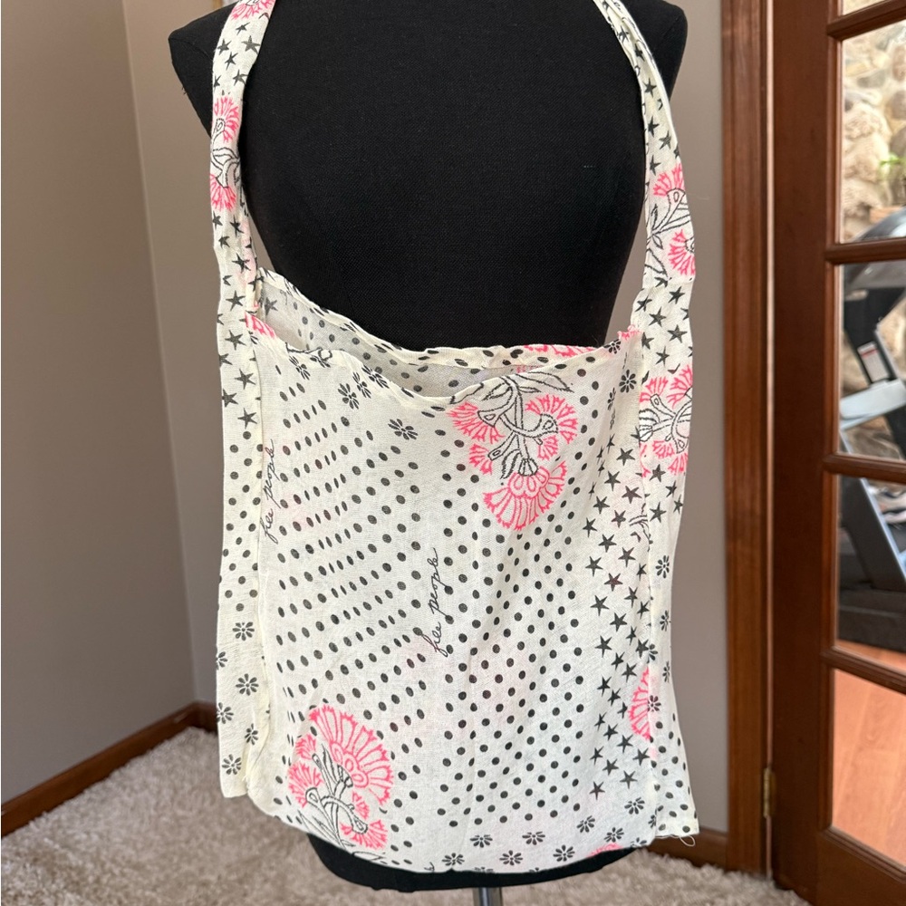 Free people linen tote